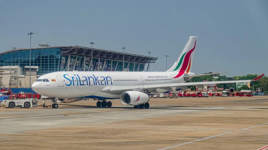 Aircraft on the apron at Chennai International Airport terminal